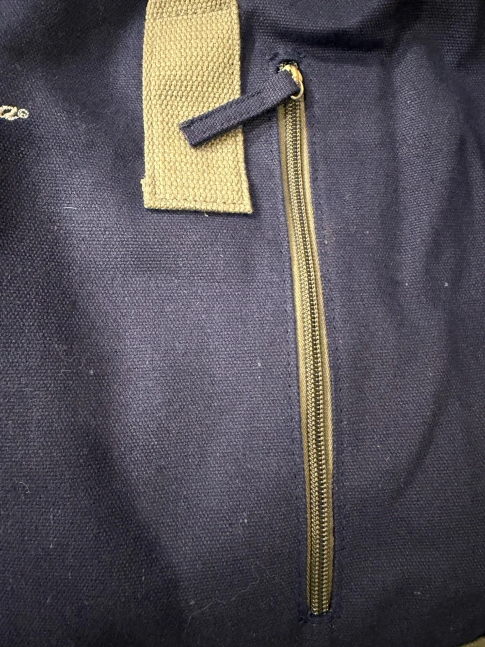 Tommy Bahama Navy and Gray Travel Duffel